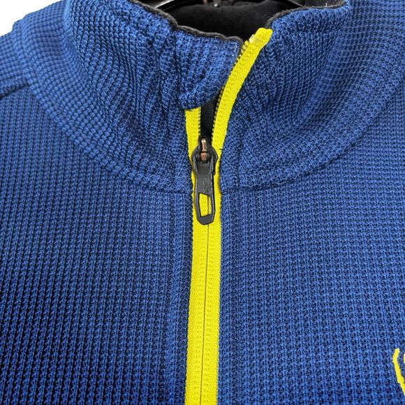Spyder Men’s XL Blue Outbound 1/2 Zip Long Sleeve Pullover  Jacket - Picture 9 of 15